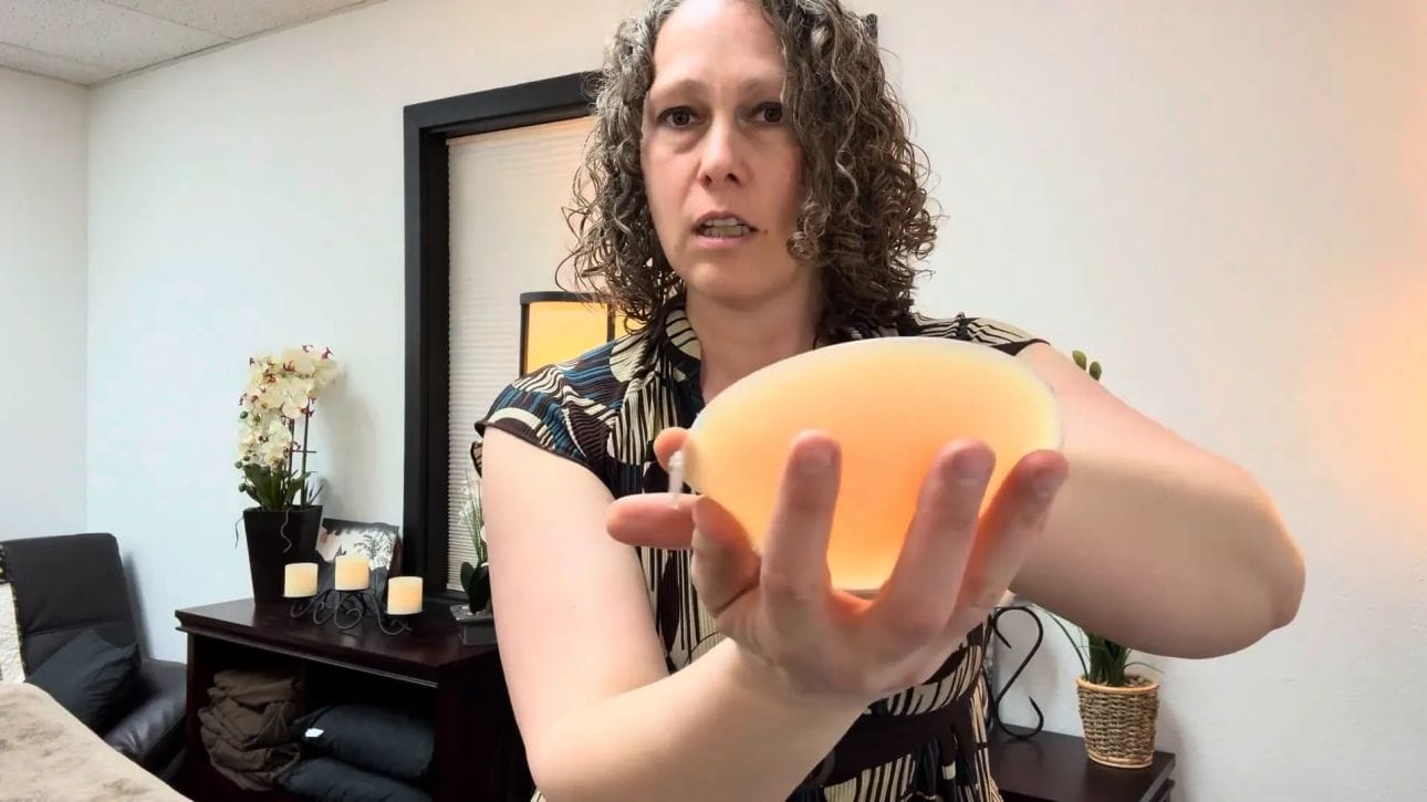 Silicone cups adhesive breast support alternative to bra